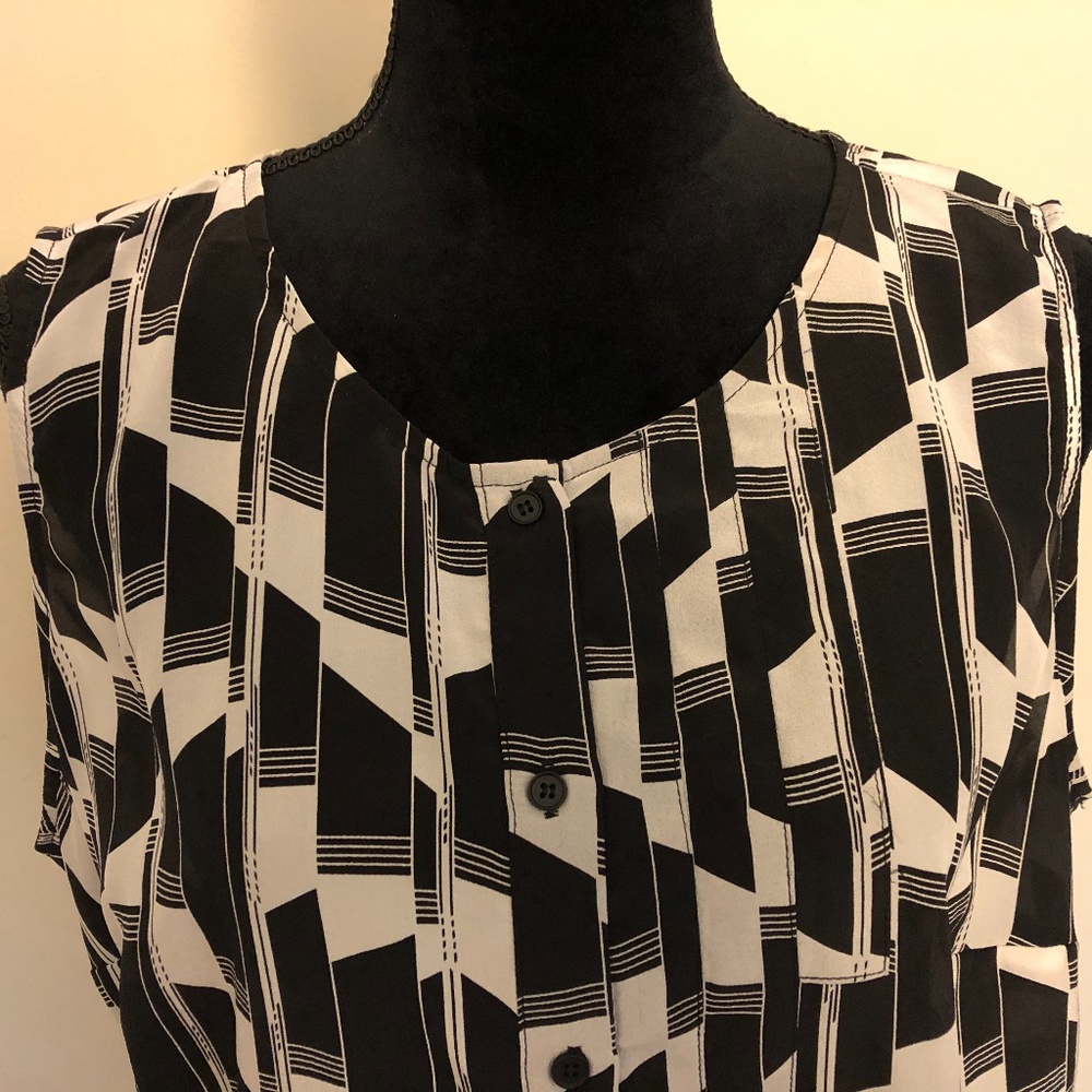 41 Hawthorn Jaylyn Belted Silk Tunic - Picture 4 of 8